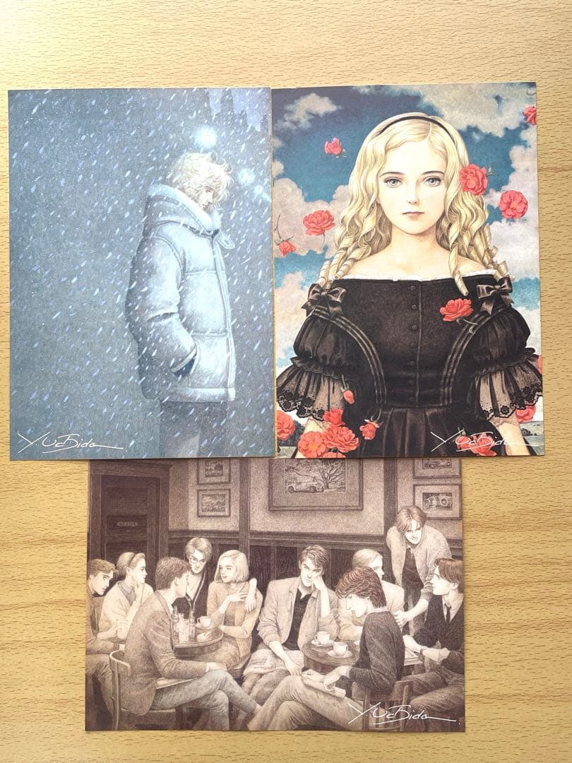 希少] 星の時計のLiddell 全3巻 ピンナップカード付き 内田善美