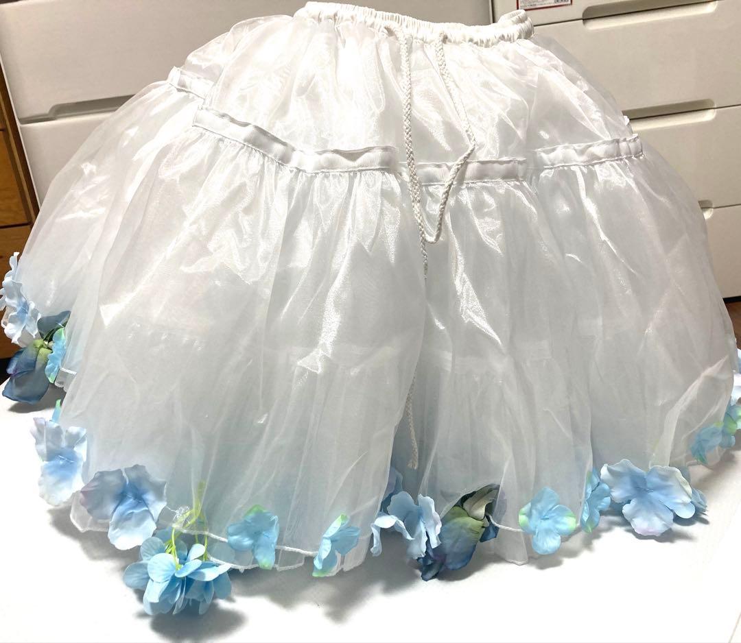 ロリータ　ゴスロリ　薔薇パニエ　バラパニエ　フラワーパニエ