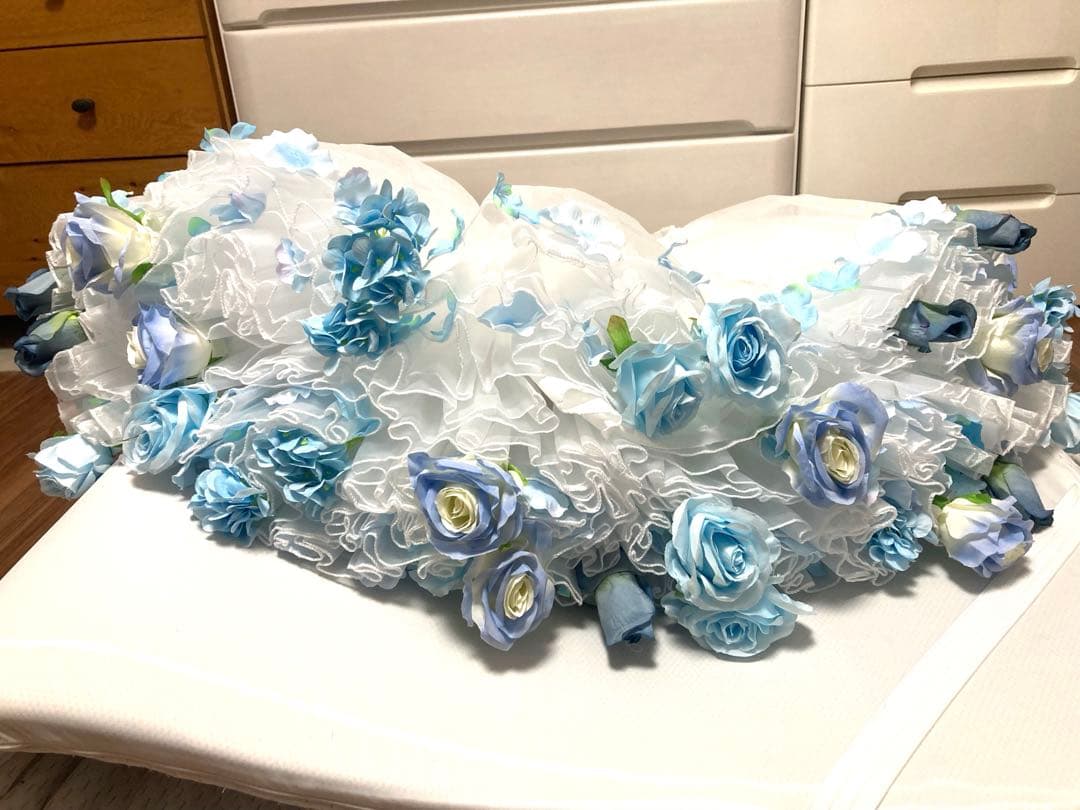 ロリータ　ゴスロリ　薔薇パニエ　バラパニエ　フラワーパニエ