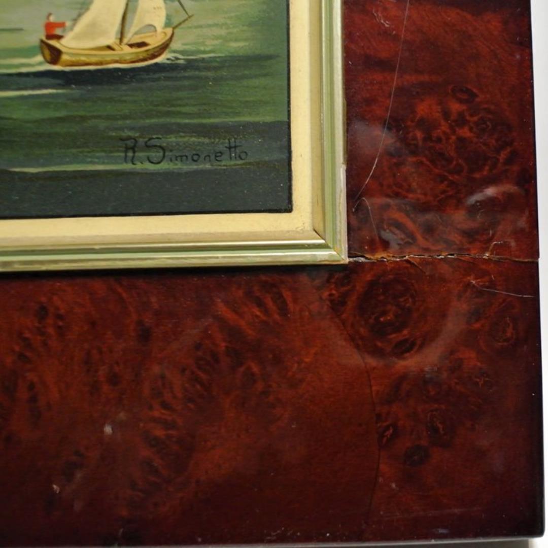 R  Simonettoの油彩画