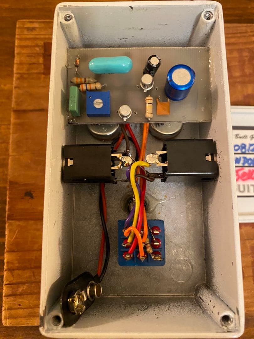 m*n様 MJM LONDON FUZZ FACE シリコンファズ フェイスBC