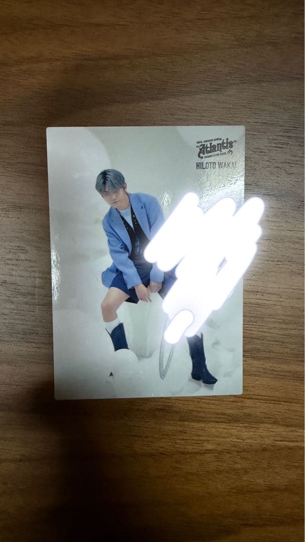 Mrs. GREEN APPLE 若井滉斗サイン入り フォトカード Mrs GREEN APPLE 若井滉斗 対バン フォトカード サイン入り｜Yahoo