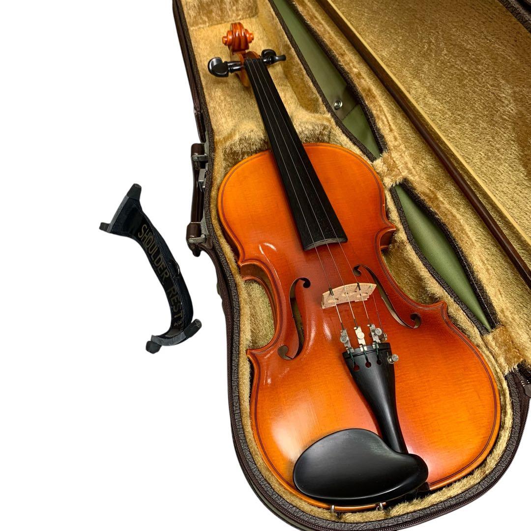 即、使用可【大特価】スズキバイオリン4/4NO.280(ケース 肩当て付き)
