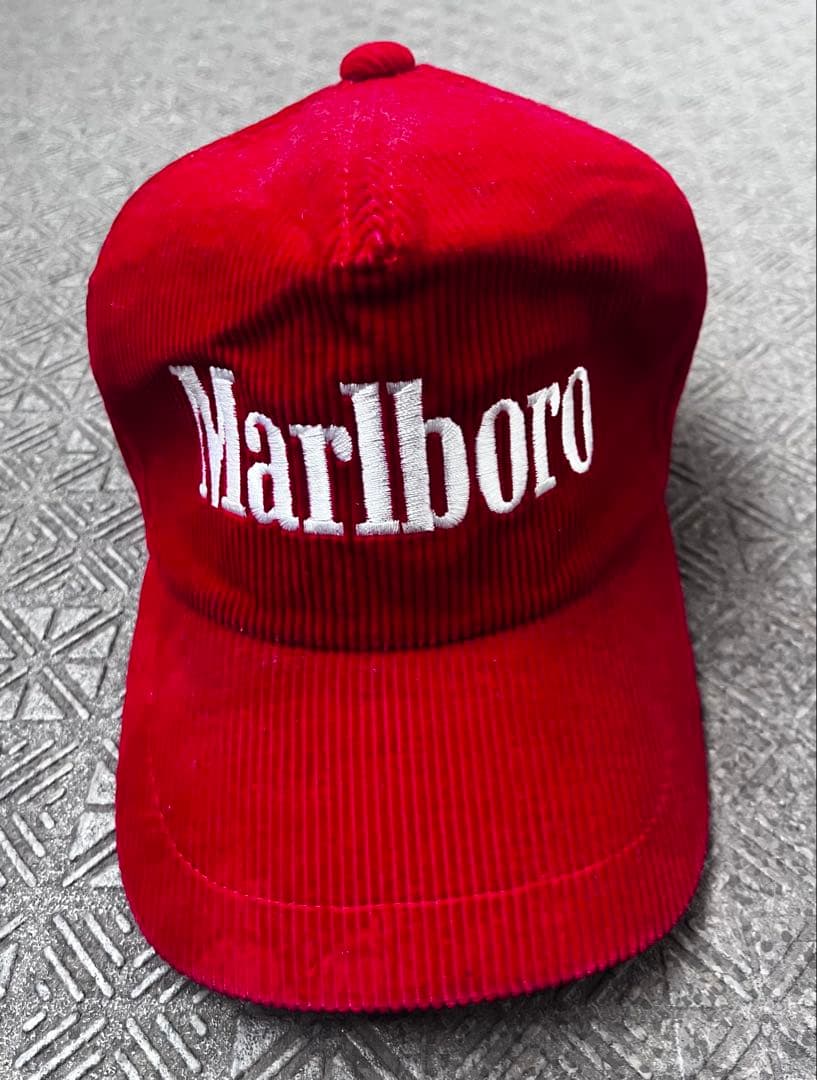 90s コーデュロイvintage marlboro cap corduroy