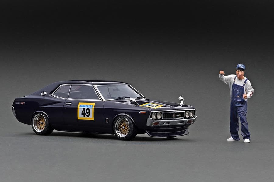 イグニッションモデル 1/18 Nissan Laurel 佐田ビルダーズ 新品 佐田ビルダーズ ローレル イグニッションモデル 佐田ビルダーズ