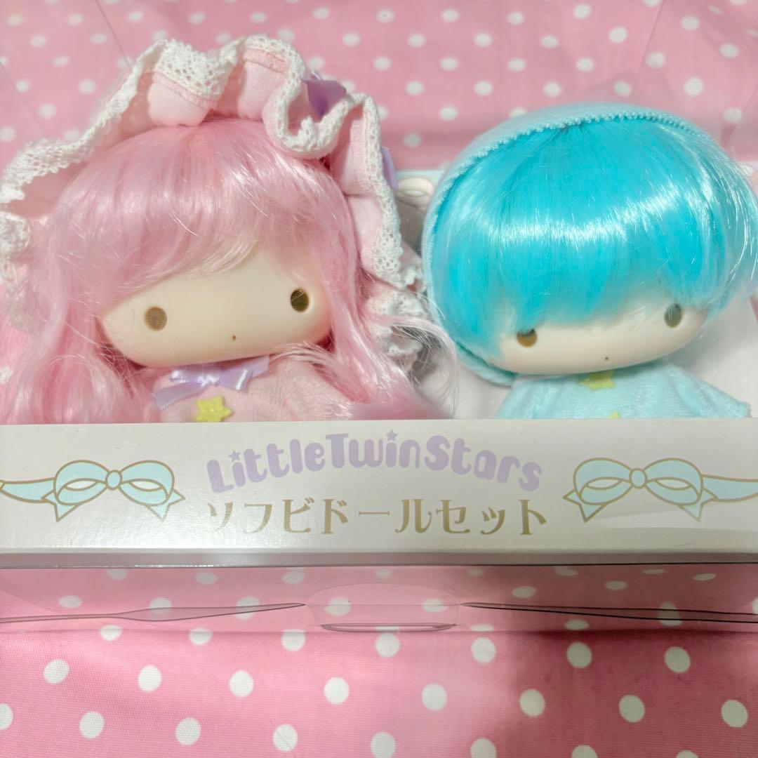 サンリオ キキララ リトルツインスターズ ソフビドールセット - メルカリ