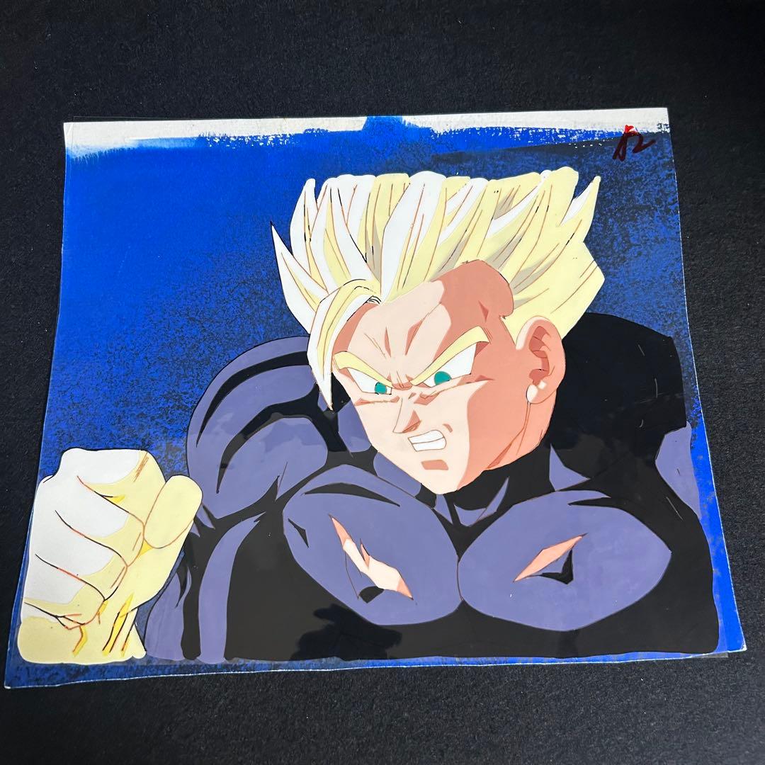 鑑定書付き ドラゴンボールZ セル画 孫悟飯 当時物 アニメ原画 一点物 背景