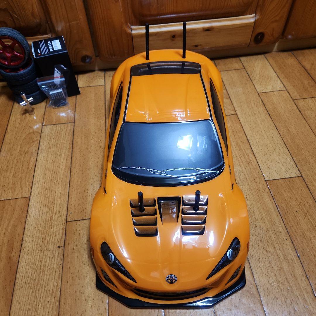 ■専用■　タミヤ ドリフト ラジコン フルセット　TT01　typeE　橙　86