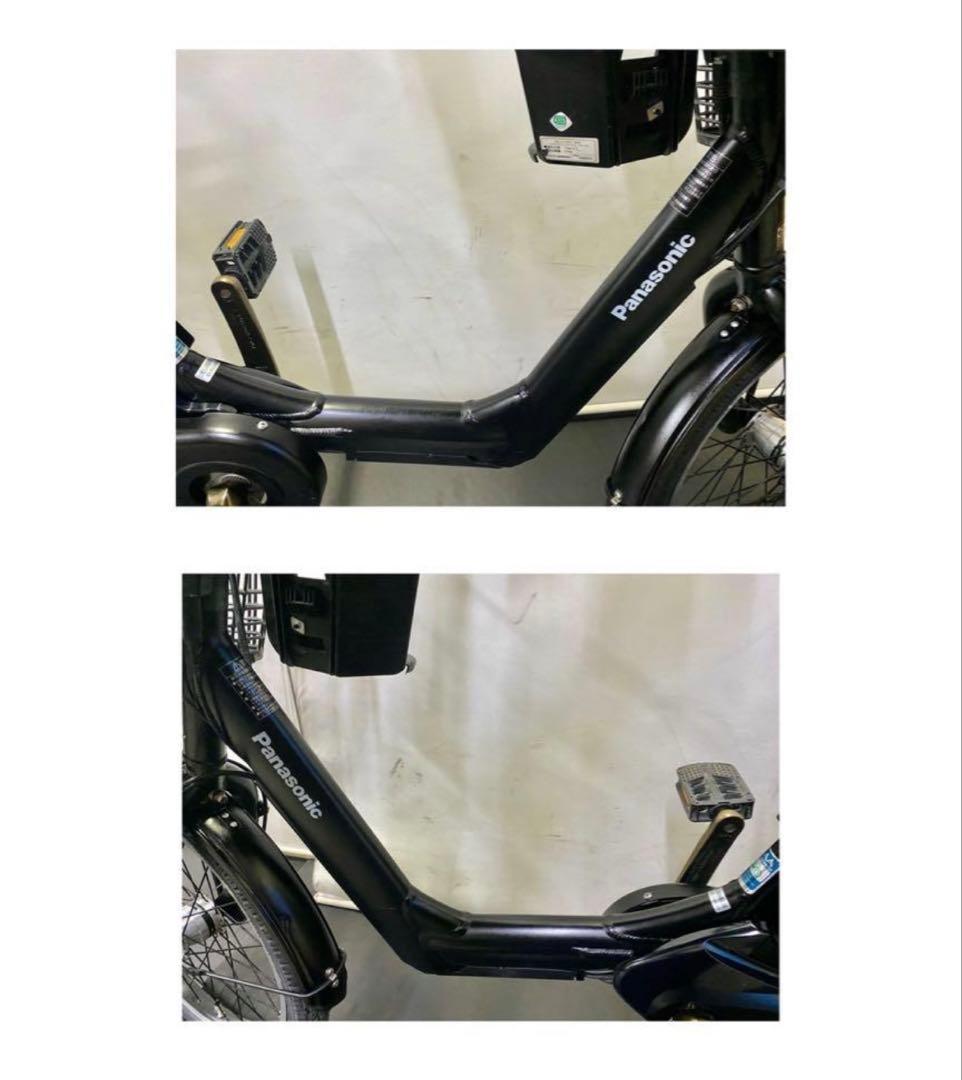 1年保証 送料無料　新型　パナソニック　ギュット　黒色　電動アシスト自転車