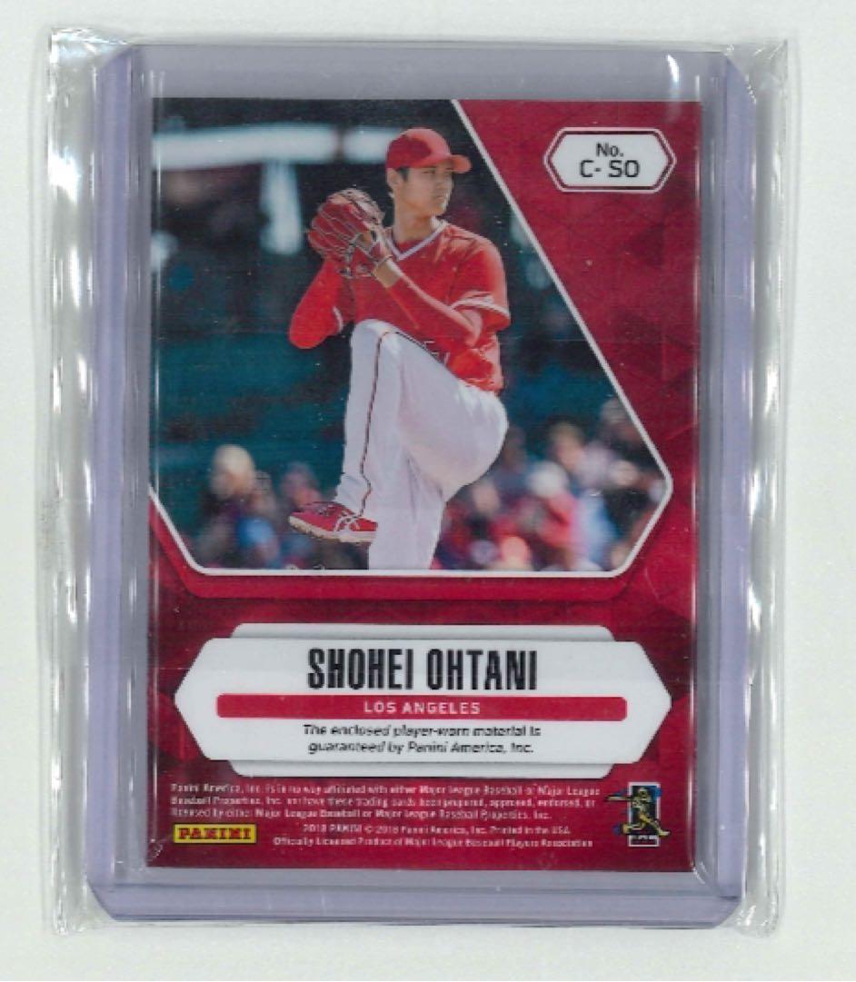 panini 大谷翔平 2018 ルーキー 実使用ジャージカード 激レア - メルカリ