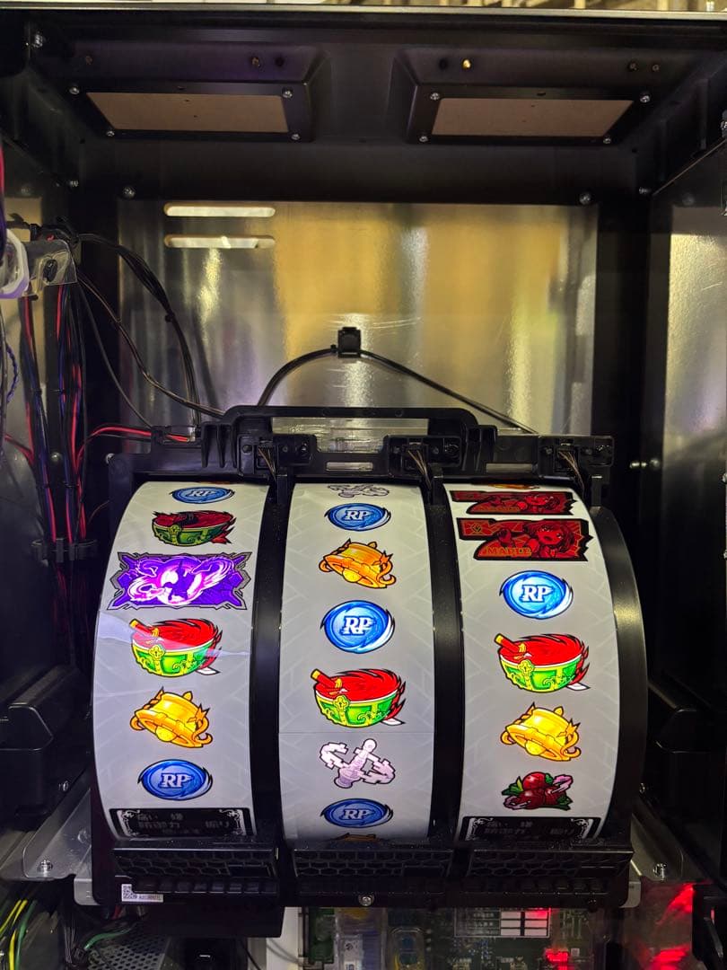 パチスロ実機【L坊振り】スマスロユニット付 無段階ボリューム付 送料