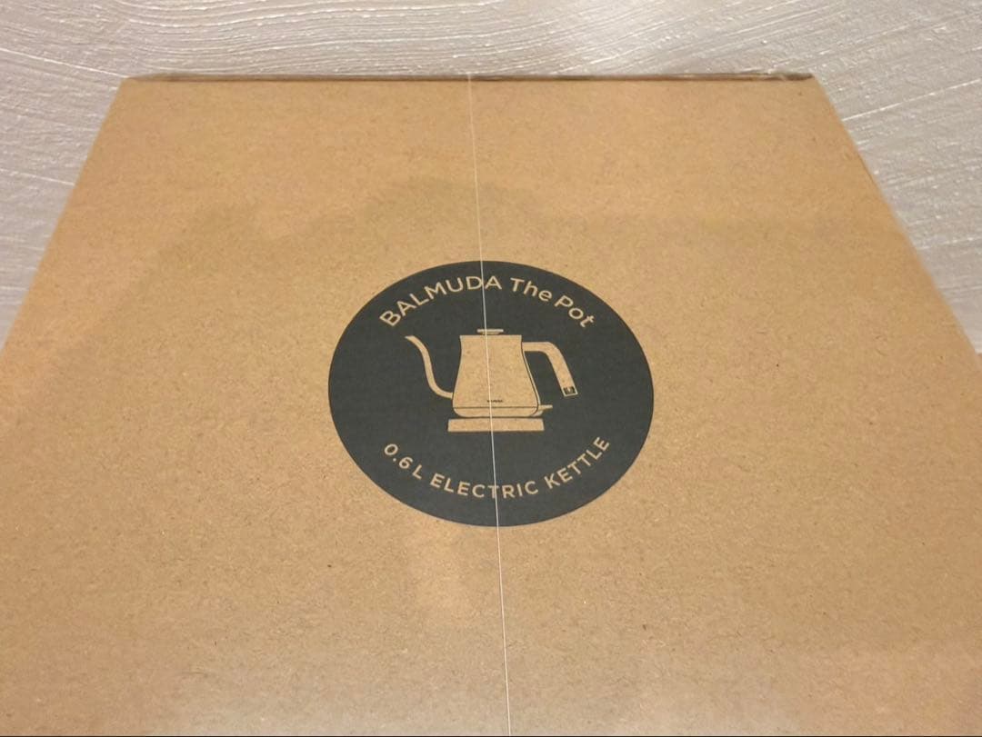 BALMUDA The Pot 0.6L 電気ケトル ブラック　新品未使用