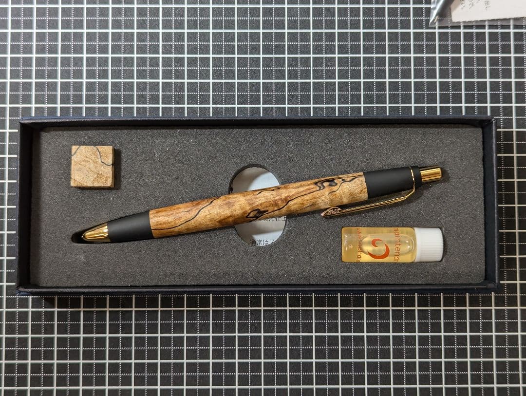 新品未使用 野原工芸 スポルテッド栃 シャープペンシル - メルカリ