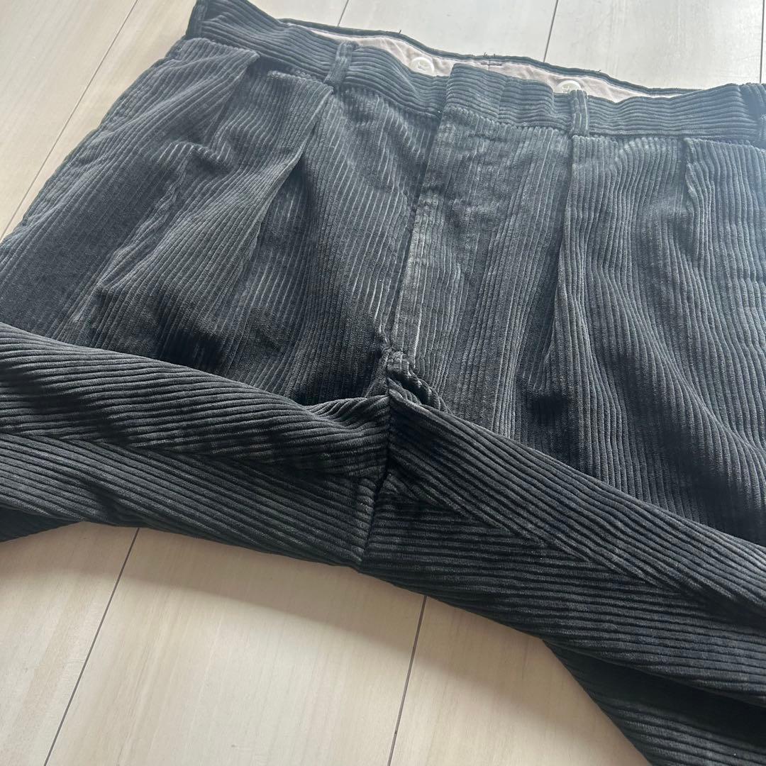 90s ブルックスブラザーズ ブラックコーデュロイパンツ USA製 32×30