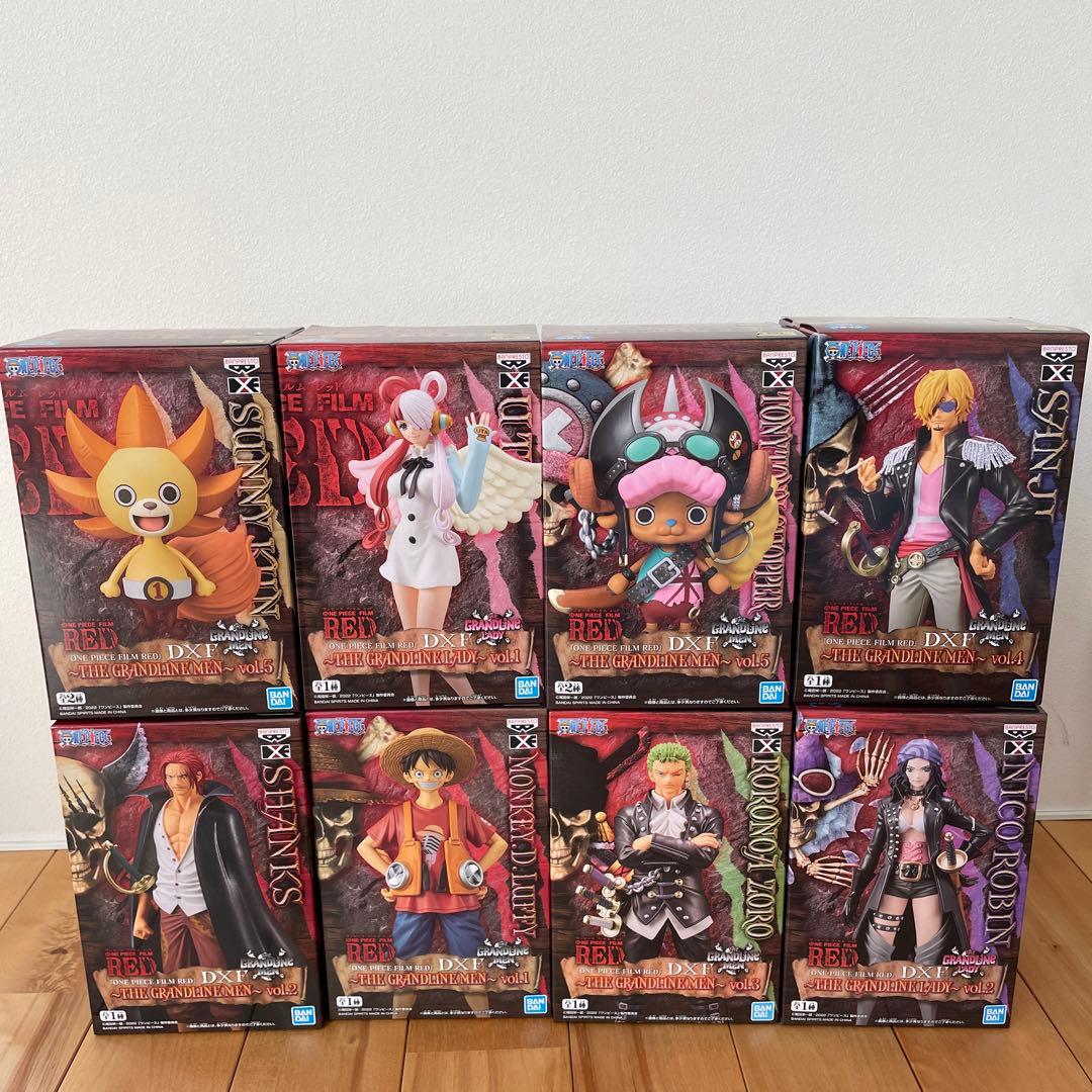 ワンピース フィルムレッド DXFフィギュア セット - コミック・アニメ本物