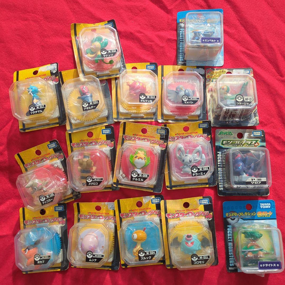 ポケモンフィギュア １７体セット タカラトミー ポケモンゲットコレクションズキャンディ ドキドキアドベンチャー