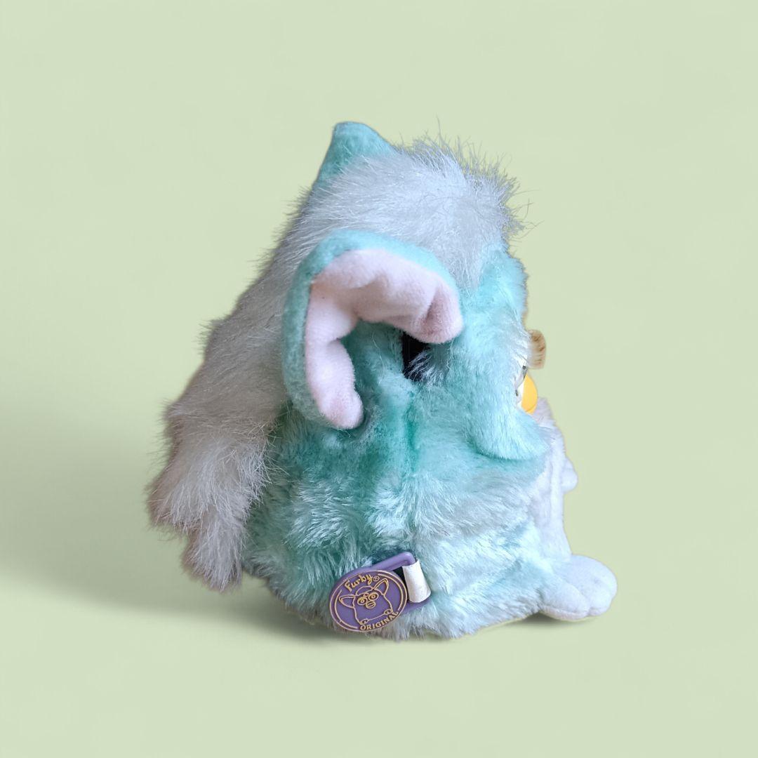 【希少】ファービーベイビー 日本語版 ミントグリーン 1999年 レトロ