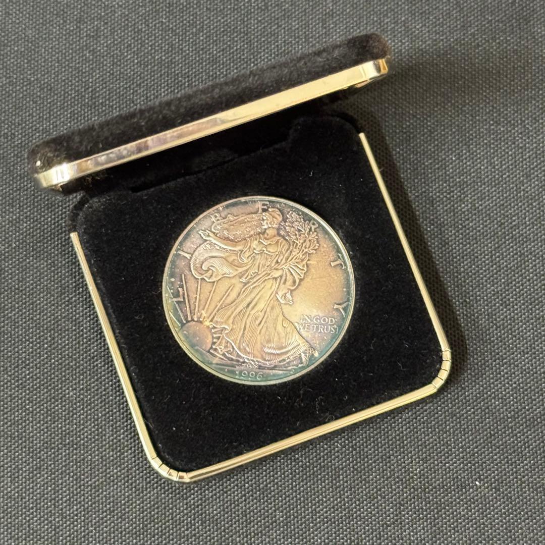 1996年 ウォーキングリバティ 1オンス イーグル銀貨ウォーキング