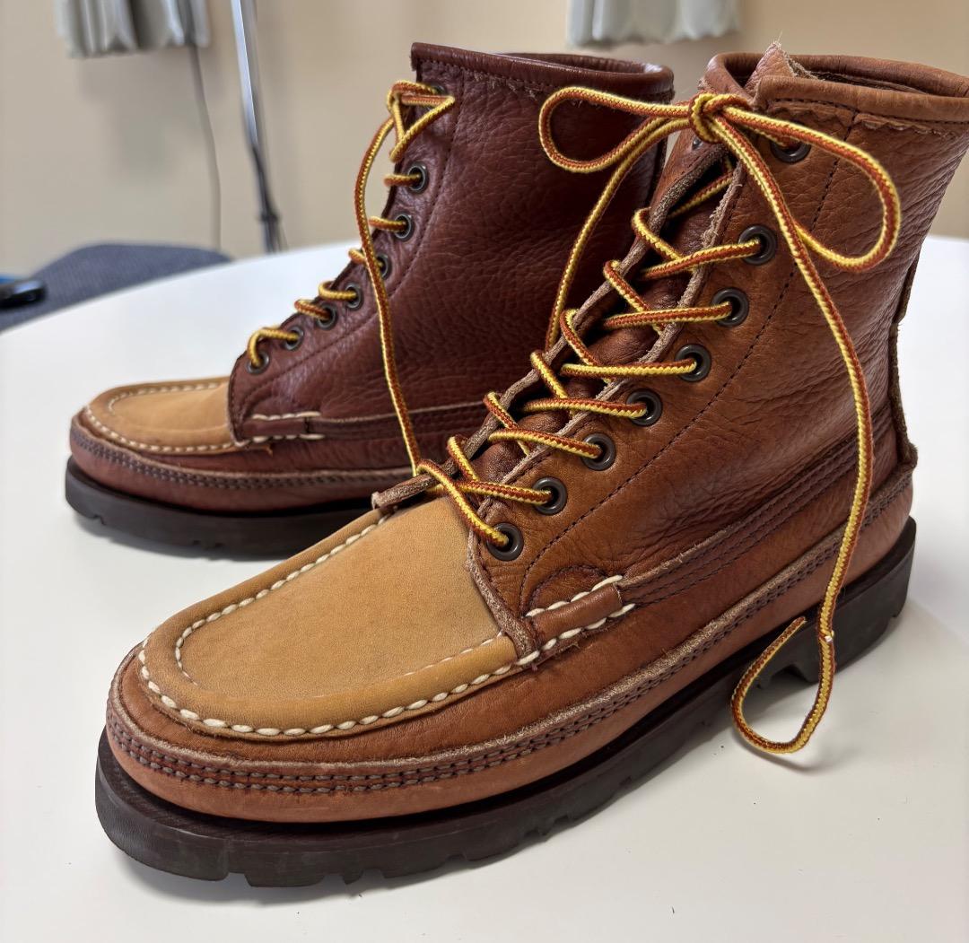 ラッセルモカシン ダブルモカシン バードシューター 系 カスタム仕様　US5.5