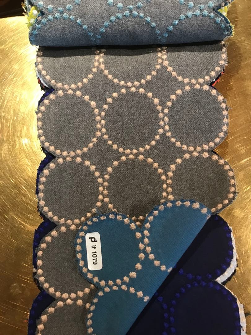 ユーカリ✴︎さん専用 ミナペルホネン ハンドメイド トロペスツール タンバリン