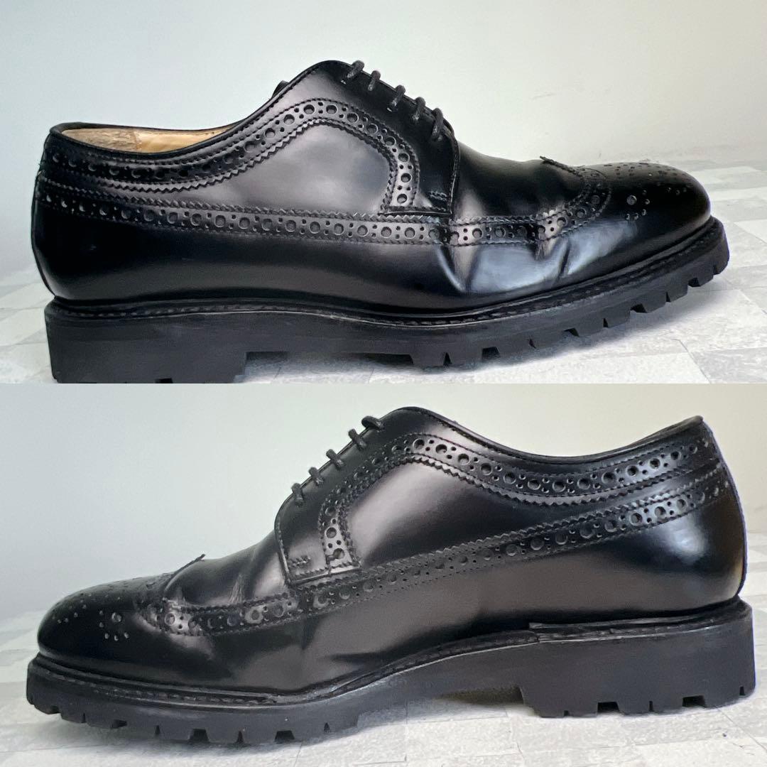 BERWICK バーウィック ウイングチップ ビジネスシューズ ドレスシューズ