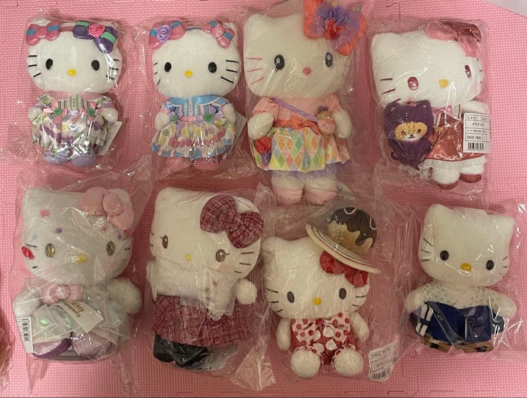 サンリオハローキティぬいぐるみマスコットまとめ売りおまけ付け