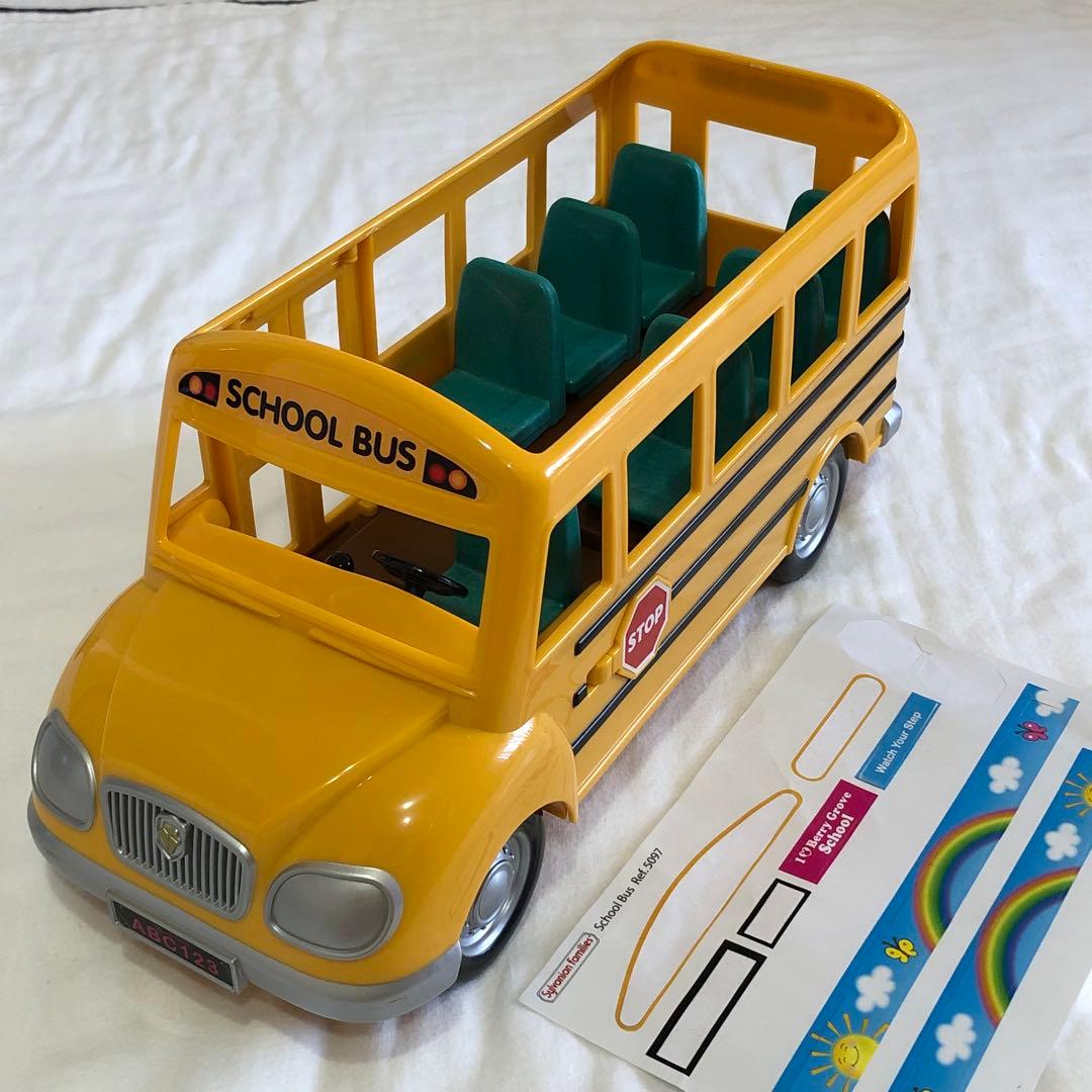 シルバニア スクールバス 海外版 バス - メルカリ