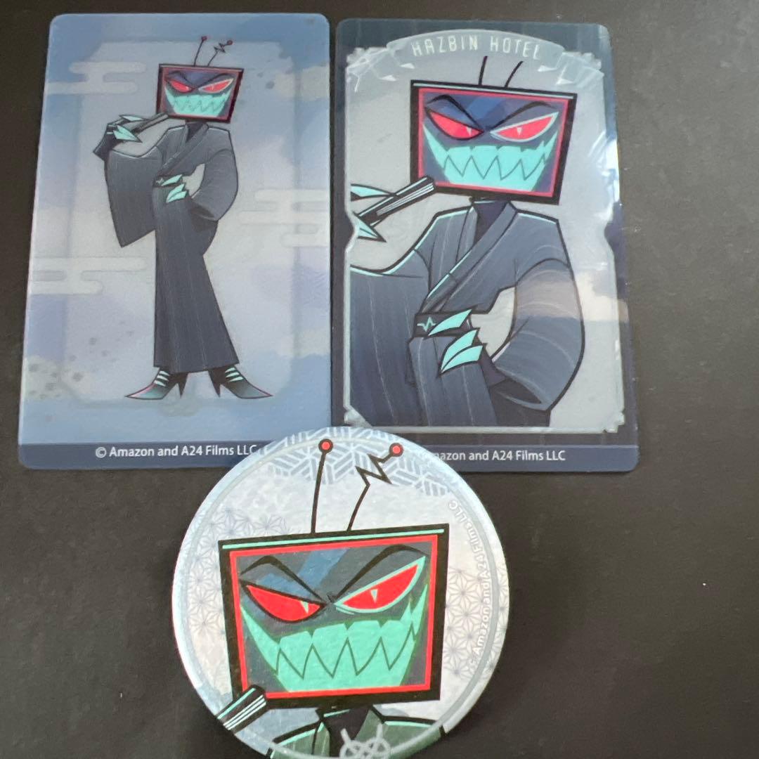 ハズビンホテル ヴォックス 和服 缶バッジ アクリルカード - メルカリ