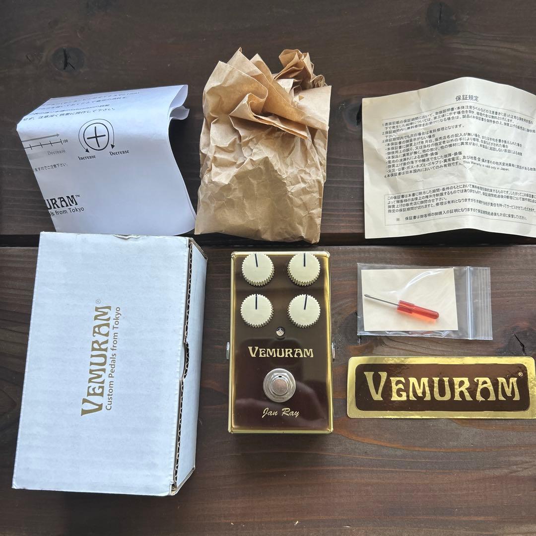 【GWセール】【中古美品】Vemuram Jan Ray ギターエフェクター