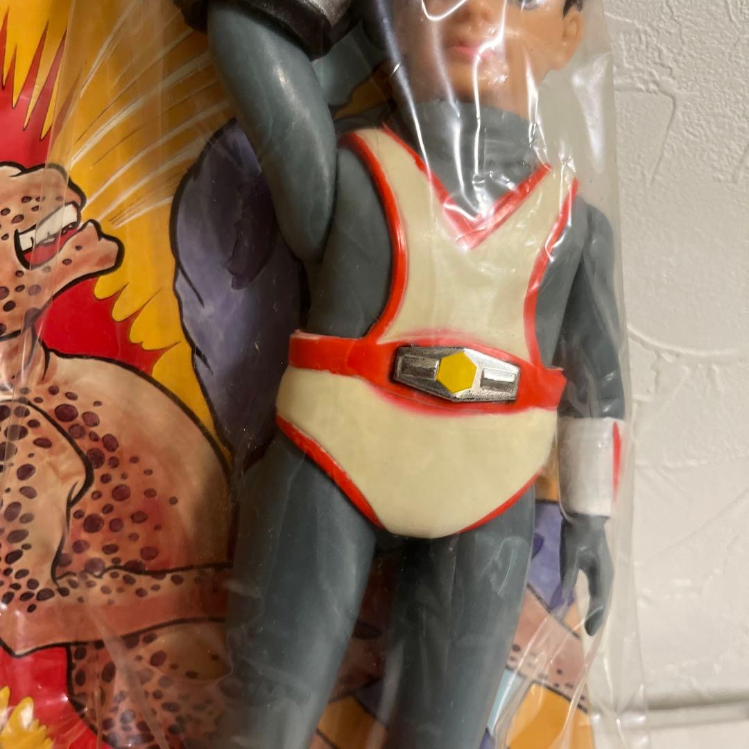 ⚠️激レア・入手困難　シルバー仮面　スタンダードサイズ　面取れ　ソフビ　バンダイ