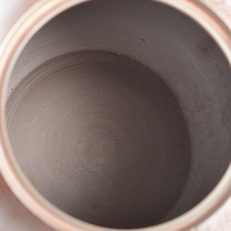 萬古焼　清泉堂　酔月造　紫光刀　花漢詩刻　横手急須　C R5526