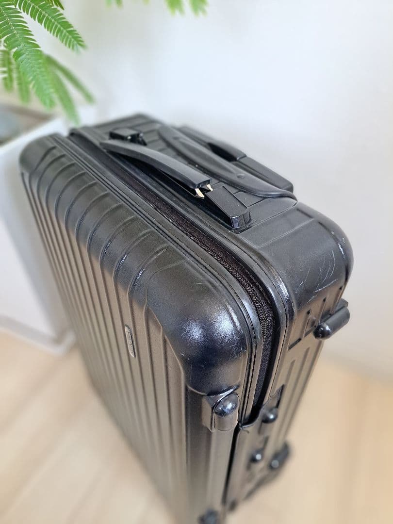 ジャンク・破損あり】RIMOWAリモワ サルサ 35L機内持込み2輪廃盤品 黒