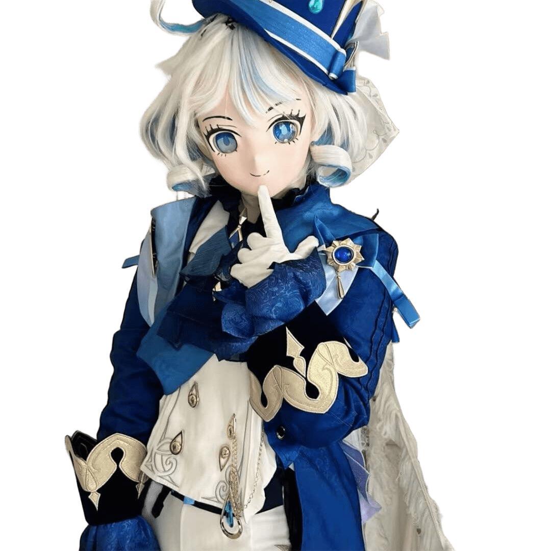 即発送・全頭面】原神 フリーナ 着ぐるみ マスク コスプレ