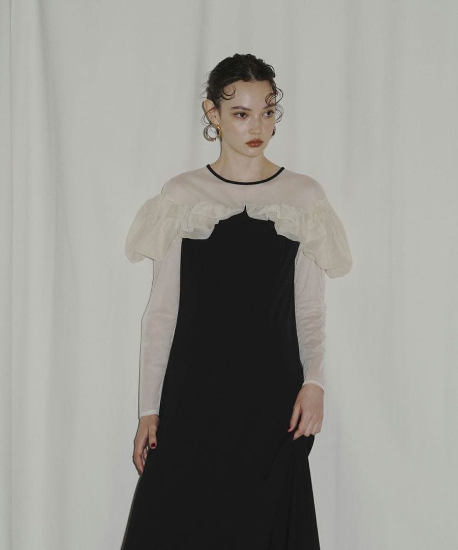 スーツ・フォーマル・ドレス ANDRESD frills flare dress