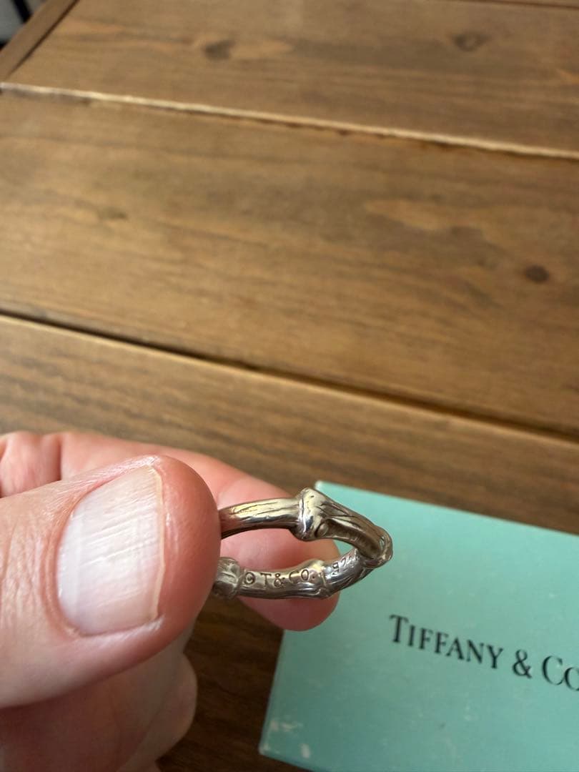 Tiffany & Co. ティファニー バンブーリング シルバー