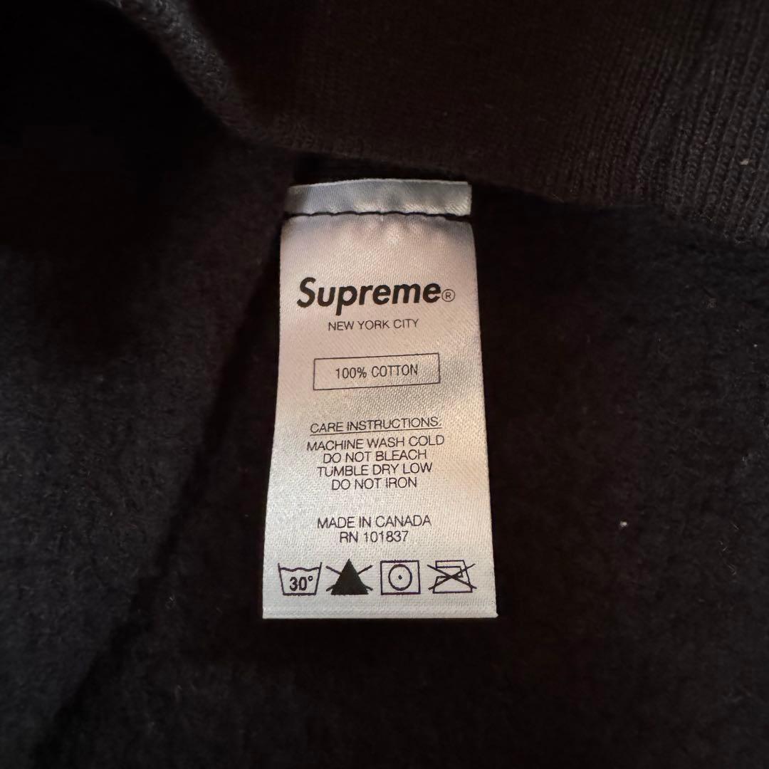 ⭐️美品⭐️Supreme シュプリーム モーションロゴ　フーディー　ブラック