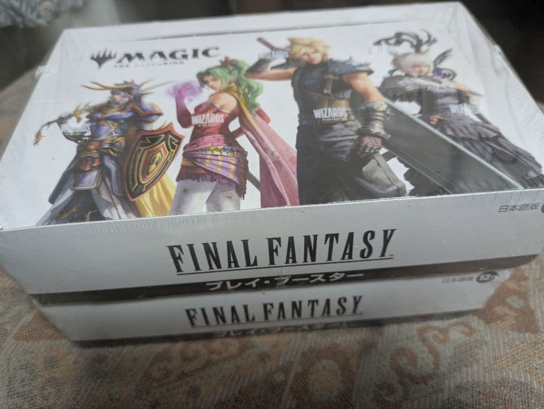 MTG ファイナルファンタジー　プレイブースター　2box　日本語版 MTG ファイナルファンタジー コレクターブースター 日本語版 2BOX MTG