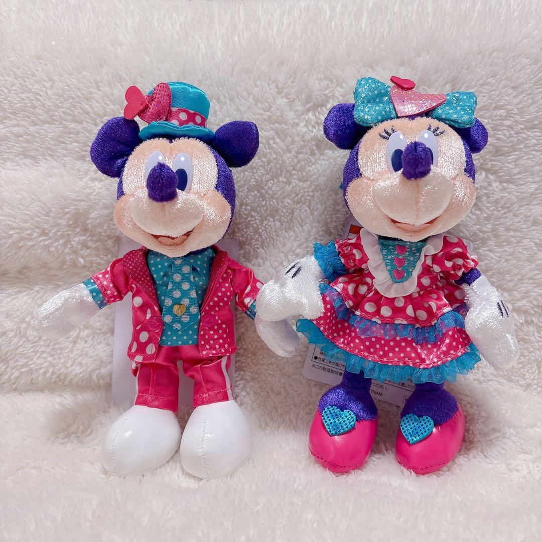 パルパル ミニーのファンダーランド ミッキー ミニー ぬいぐるみバッジ