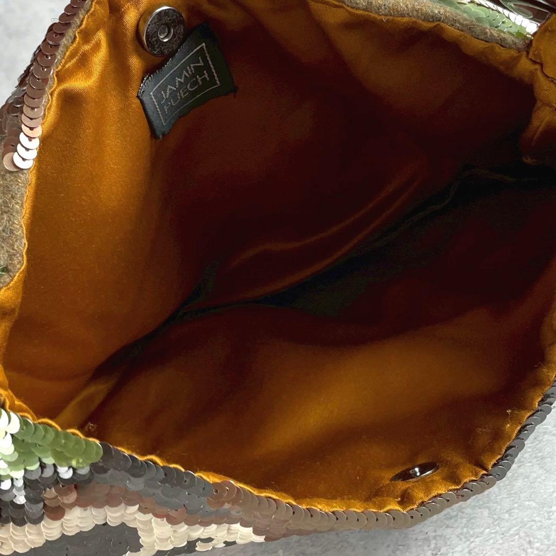 JAMIN PUECH スパンコール パーティーバッグ ワンショルダー★希少★