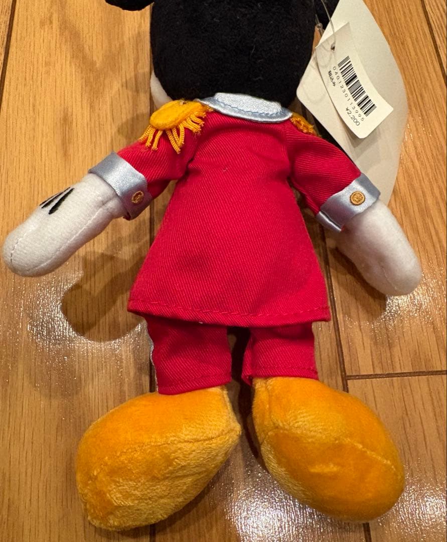 ミッキーマウス ぬいぐるみバッジ 5体セット