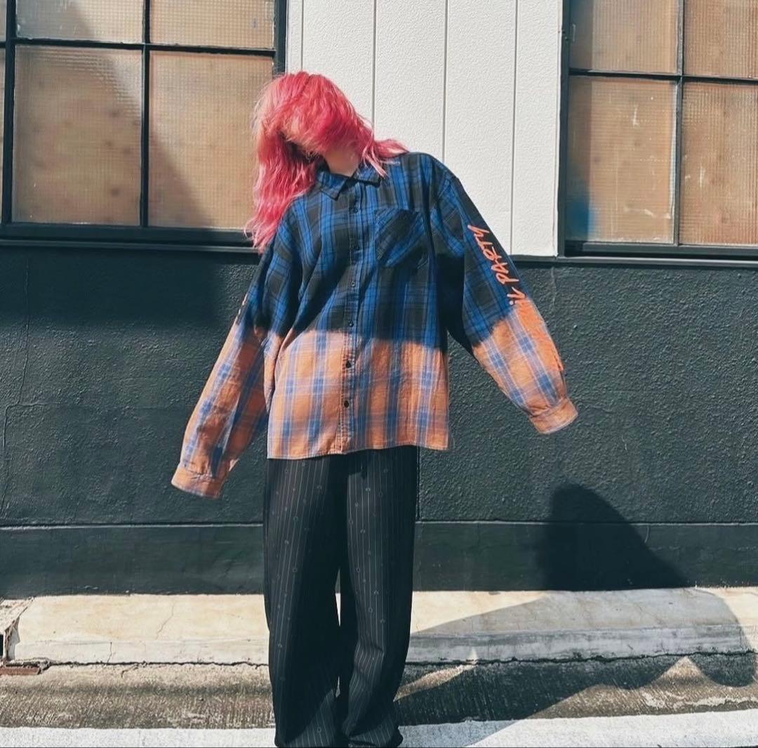 【即日発送/未使用品】LiSA カクテルパーティー　 カクテルチェックシャツ