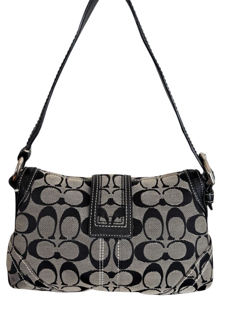 希少✨ COACH ソーホー ワンショルダー バッグ キャンバス 10296