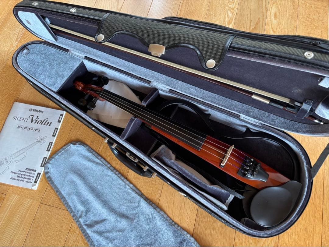 YAMAHA SV-120 サイレントバイオリン　美品　SV120