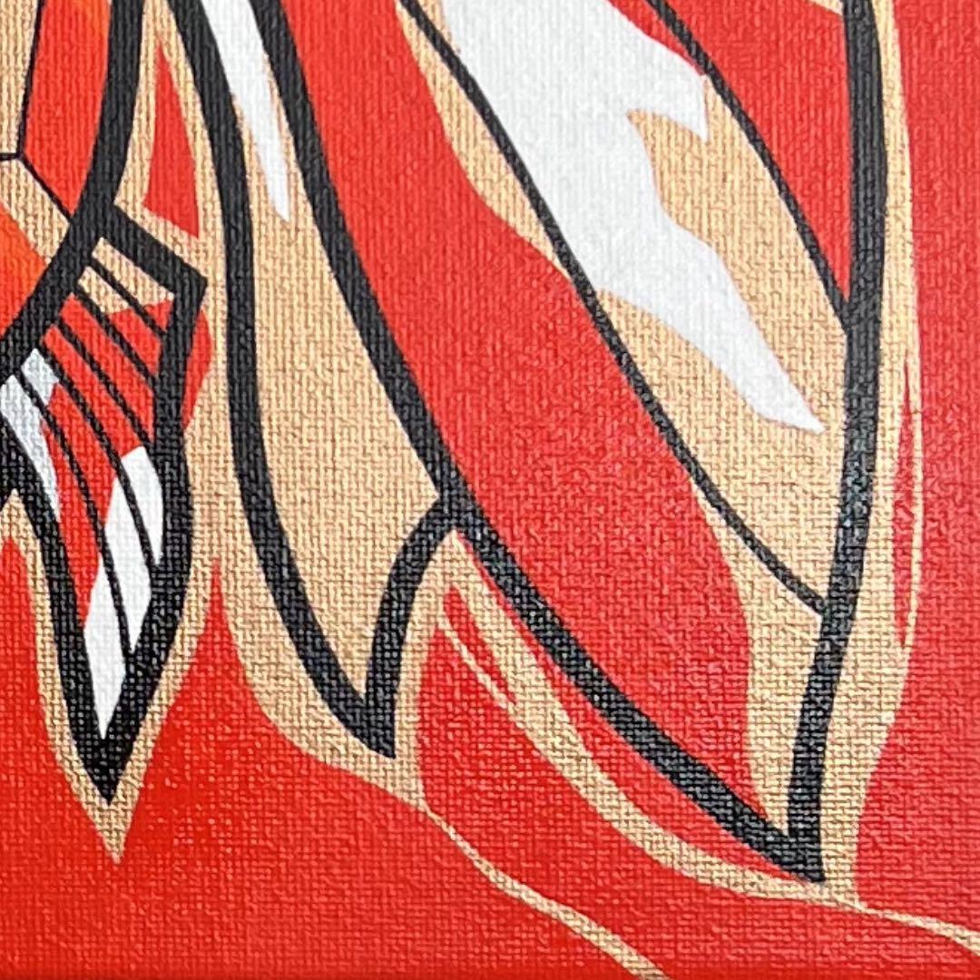 巡る」｜絵画 原画 抽象画 動物画 絵 金魚 イラスト ドローイング