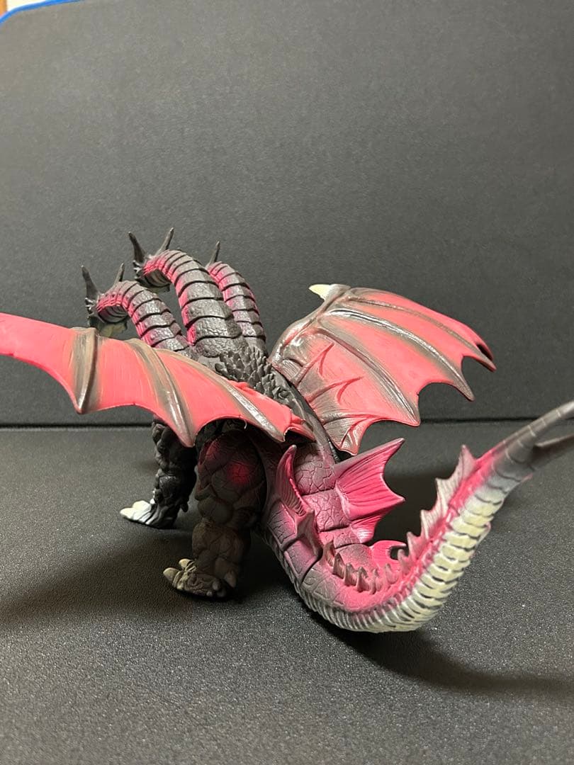 （チコ　美品）デスギドラ　ソフビ　平成モスラシリーズ