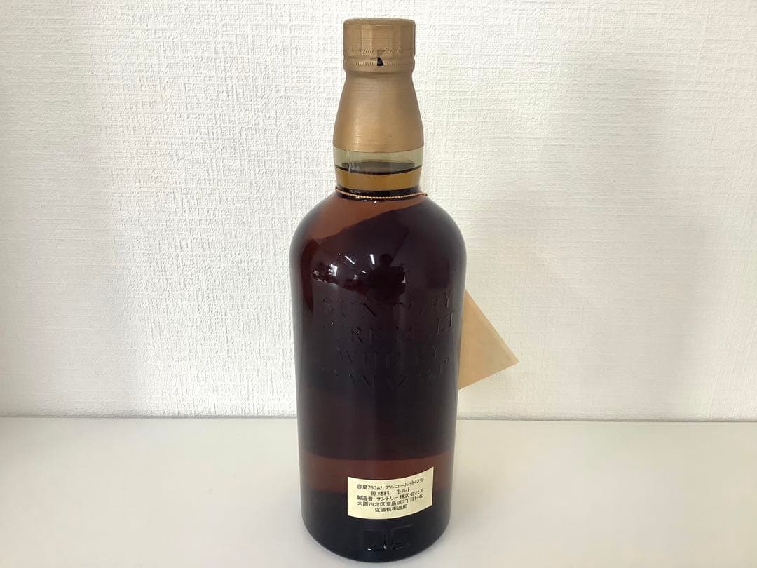 z493]山崎 12年 ウイスキー 特級 向獅子 760ml 木箱付きの通販はau PAY