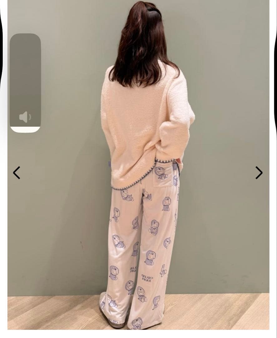 ジェラピケ　ドラえもん　ベビモコジャガードプルオーバー　パンツ2つ　計3点