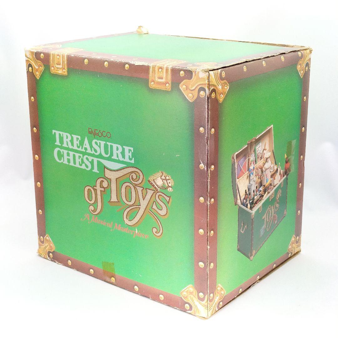 レトロ エネスコ トレジャーチェスト オルゴール 宝箱 おもちゃ箱 かわいい