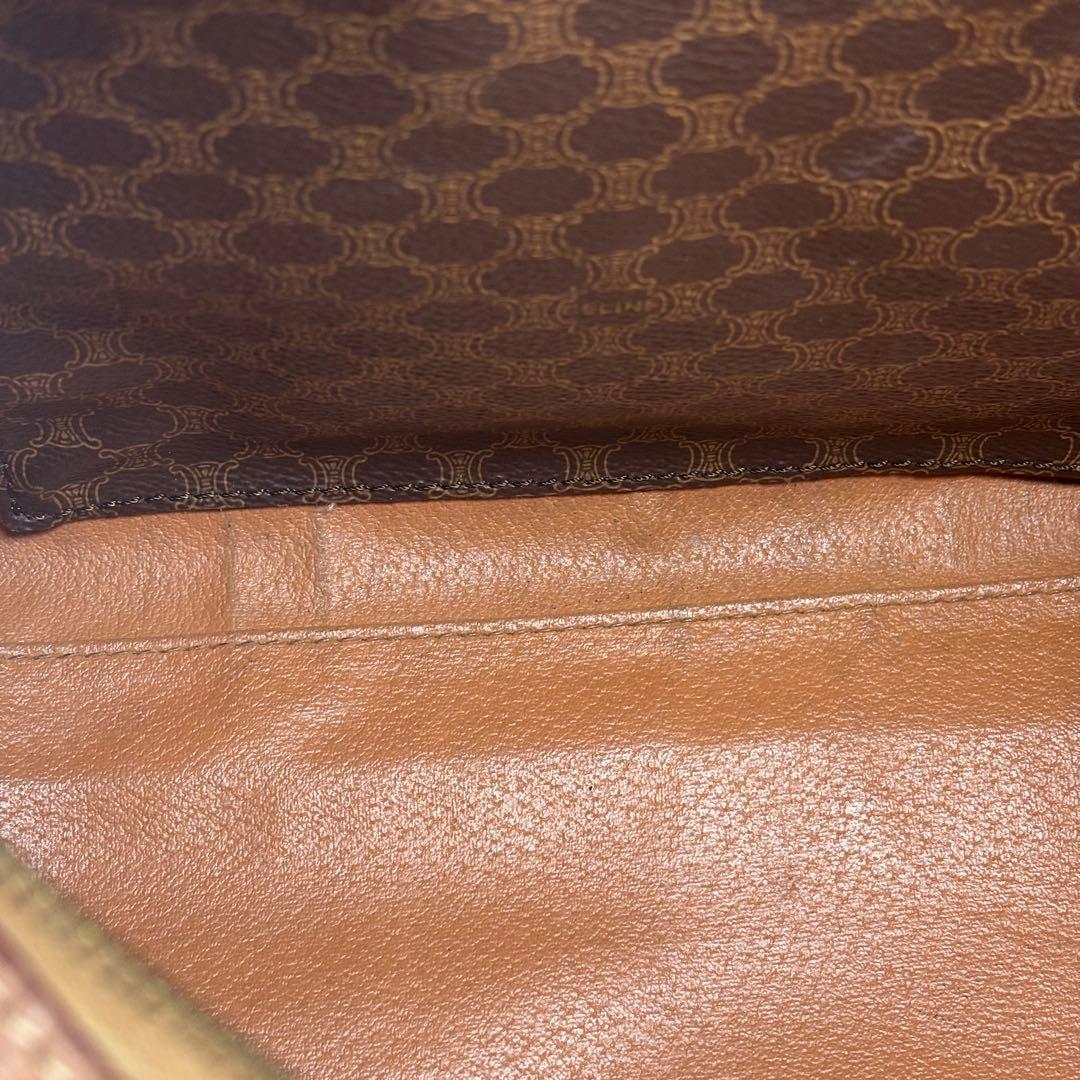 セリーヌ ハンドバッグ ミニボストン マカダム トリオンフ ヴィンテージ