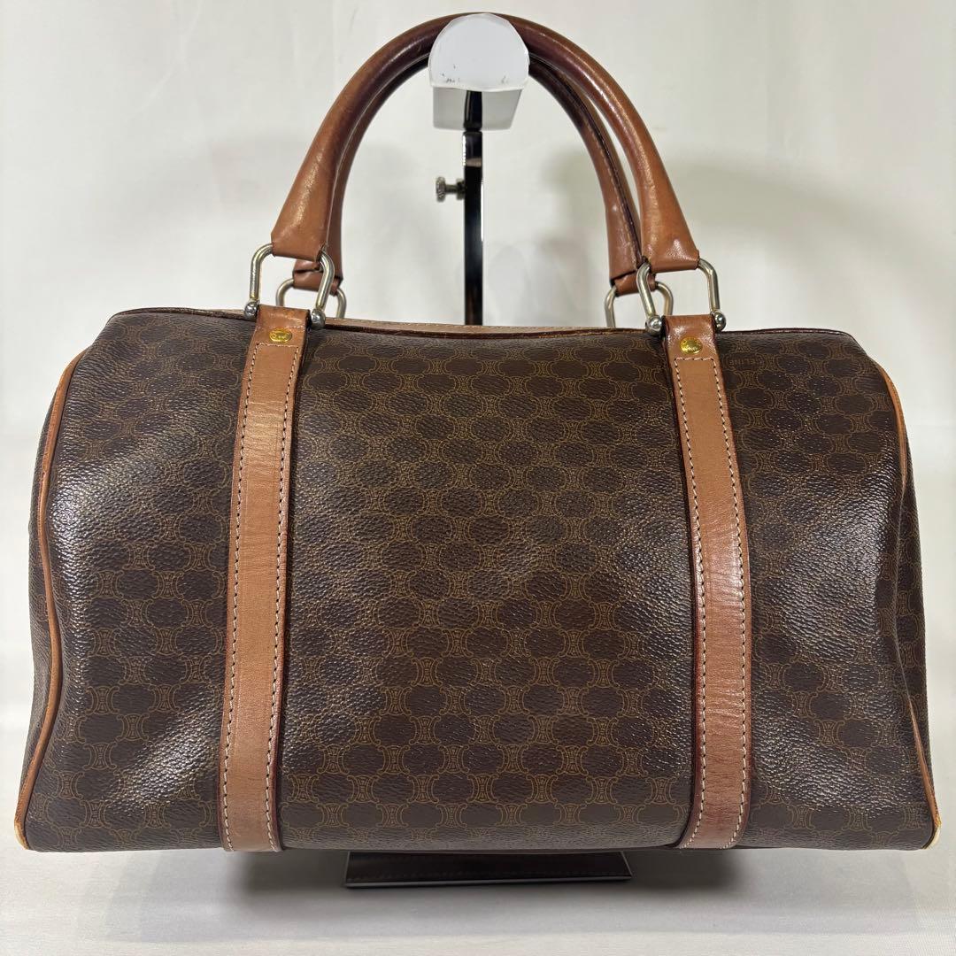 セリーヌ ハンドバッグ ミニボストン マカダム トリオンフ ヴィンテージ